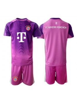 Billige Bayern Munich Keeper Tredjedraktsett Barn 2025-26 Kortermet (+ Korte bukser)